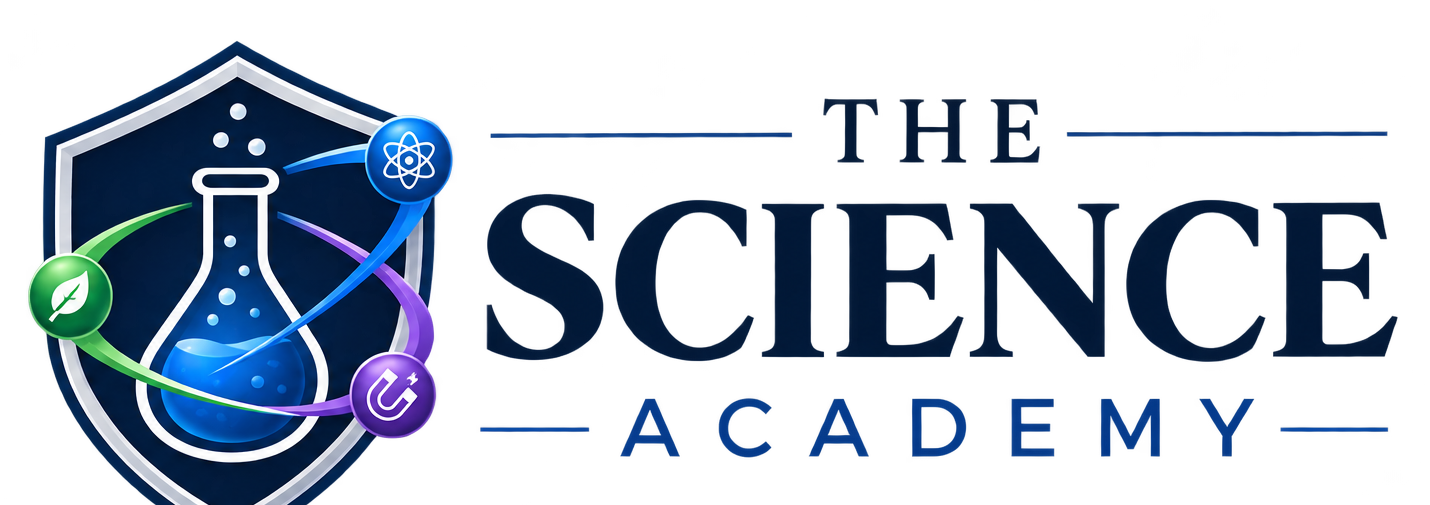 The Science Academy crest